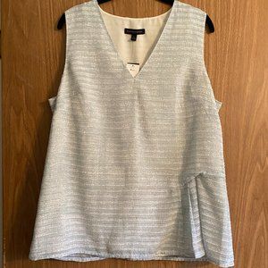 NWT Banana Republic Flowy Drape Blouse Tank - Size: L